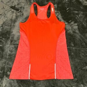 Reebok Racerback Orange Women's Size XS Activewear Muscle Tank Top Athletic